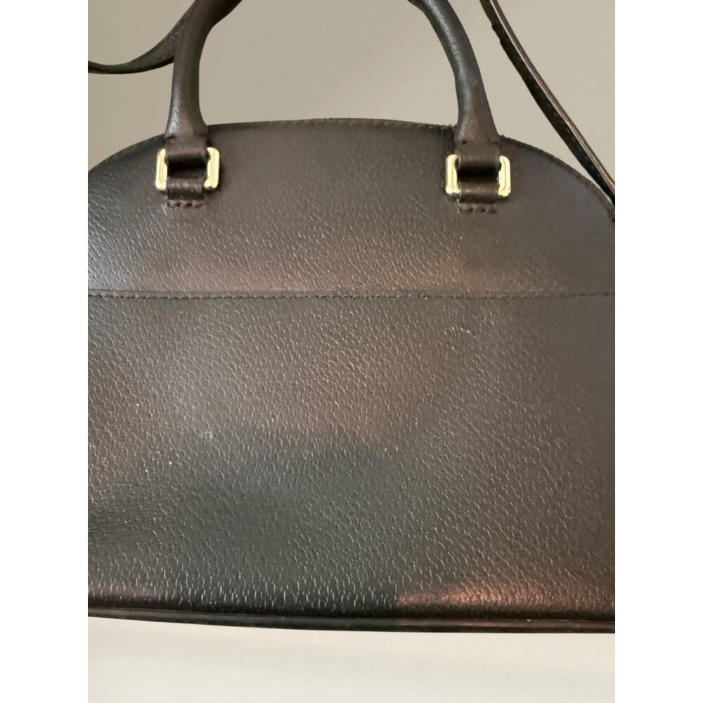NWOT Kate Spade New York Black Pebbled Leather Satchel Crossbody - Picture 7 of 12